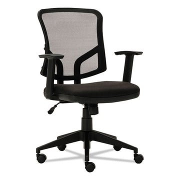 Alera® Alera Everyday Task Office Chair, Supports Up To 275 Lb, 17.5" To 21.3" Seat Height, Black freeshipping - TVN Wholesale